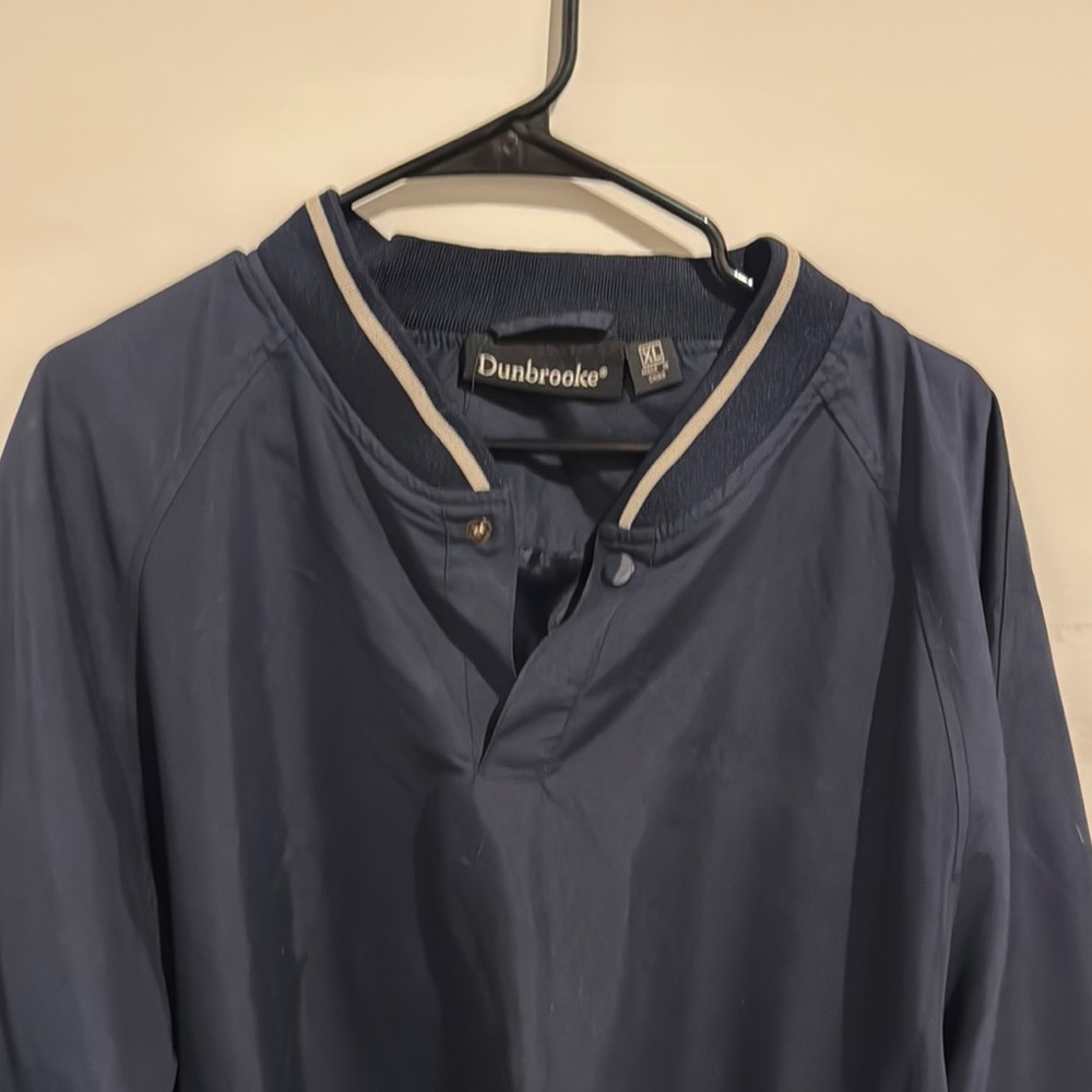 Dunbrooke Blue Windbreaker Jacket Modern Casual Style